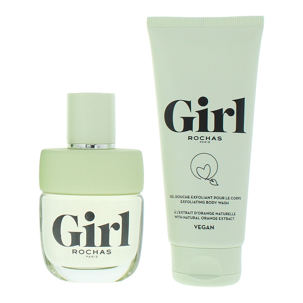 Rochas Girl 2 Piece Gift Set: Eau de Toilette 60ml - Shower Gel 100ml - Product