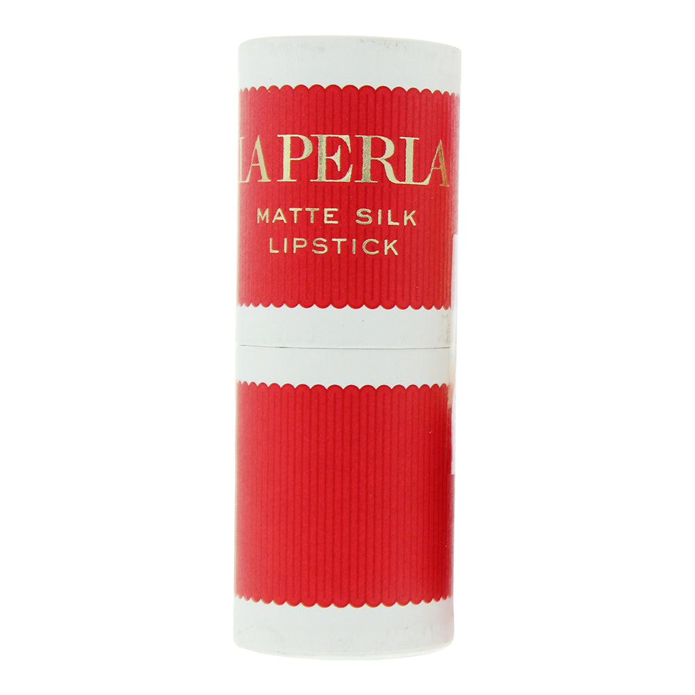La Perla Matte Silk 105 Poppy Red Lipstick 3.5g - Box