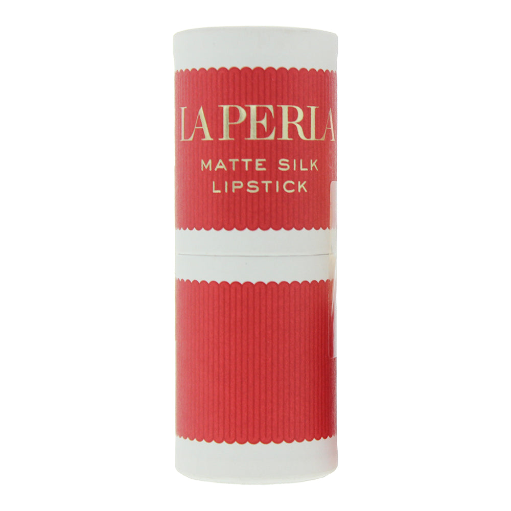 La Perla Matte Silk 111 Auburn Red Lipstick 3.5g - Box
