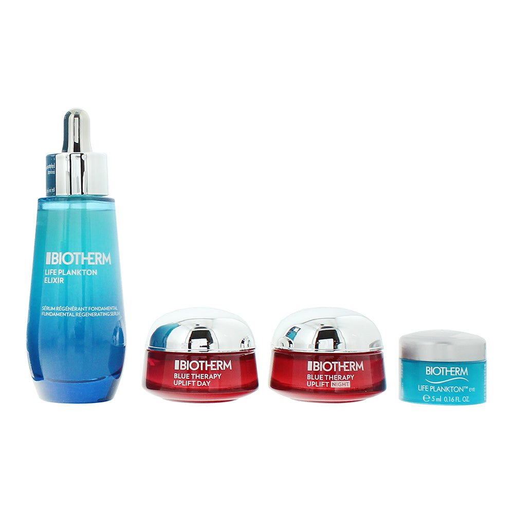 Biotherm Life Plankton 4 Piece Gift Set: Day Cream 15ml - Night  Cream 15ml - El - Product