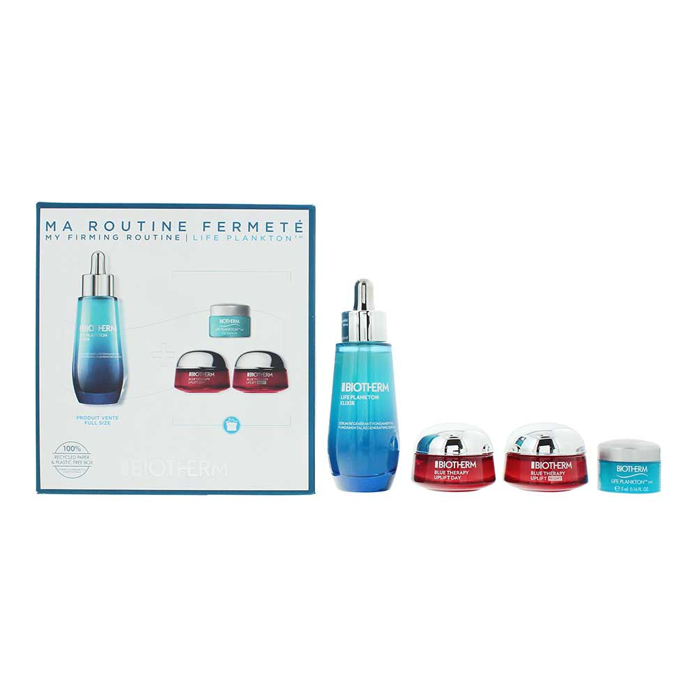 Biotherm Life Plankton 4 Piece Gift Set: Day Cream 15ml - Night  Cream 15ml - El