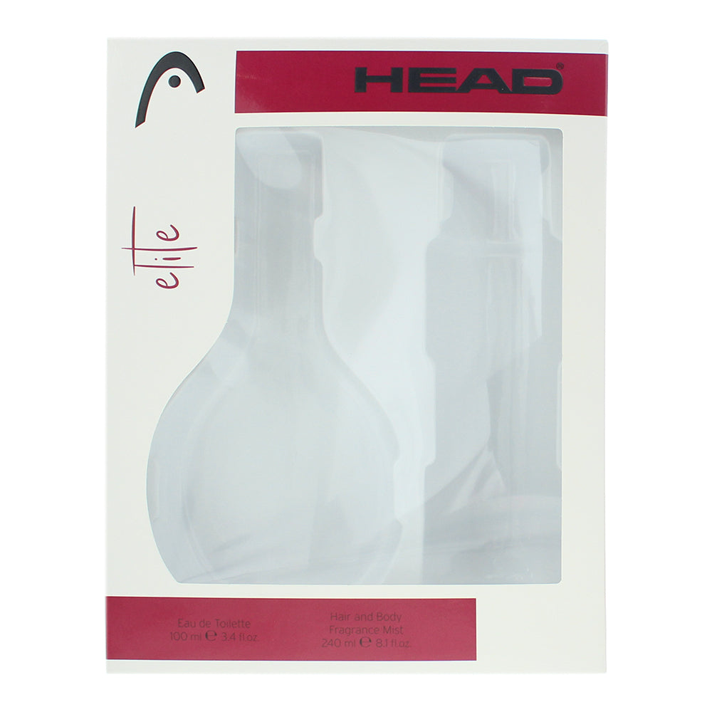 Head Elite 2 Piece Gift Set: Eau de Toilette 100ml - Fragrance Mist 240ml - Box