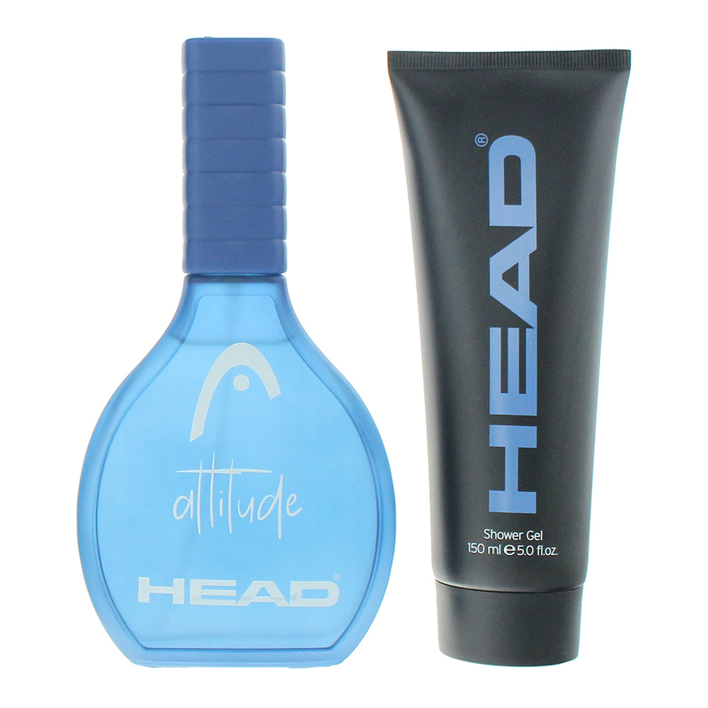 Head Attitude 2 Piece Gift Set: Eau de Toilette 100ml - Shower Gel 150ml - Product