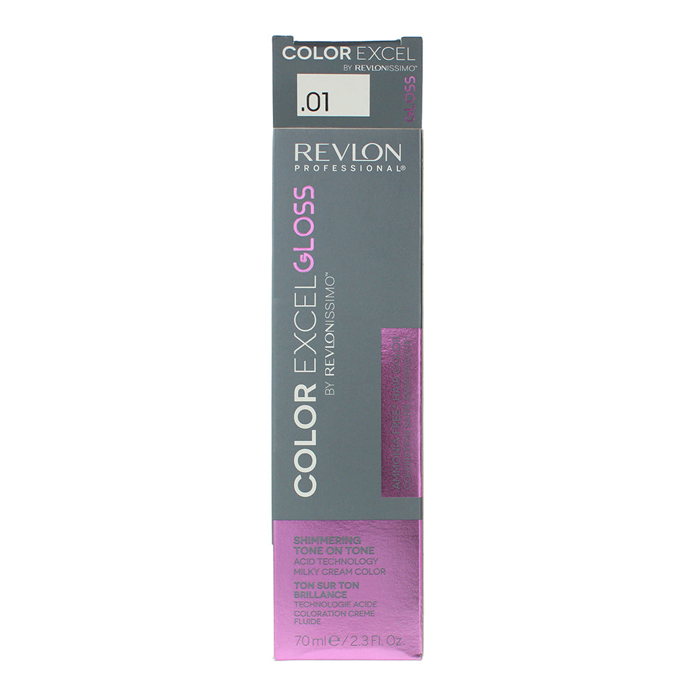 Revlon Color Excel Gloss 01 Anti-Orange Hair Colour 70ml - Box