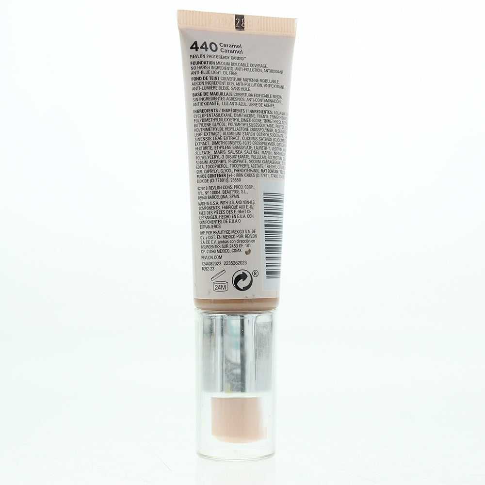 Revlon Photoready Candid Natural Finish Anti-Pollution 440 Caramel Foundation 22