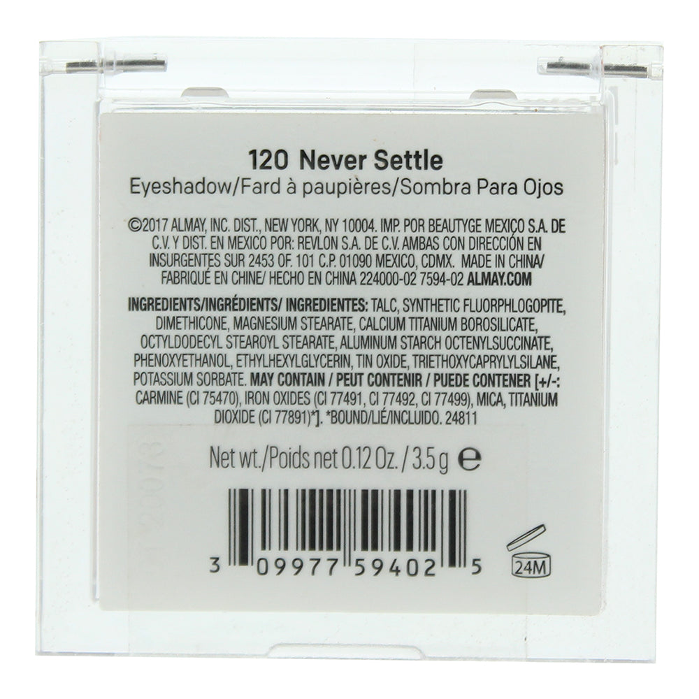 Almay 120 Never Settle Eye Shadow Quad 3.5g
