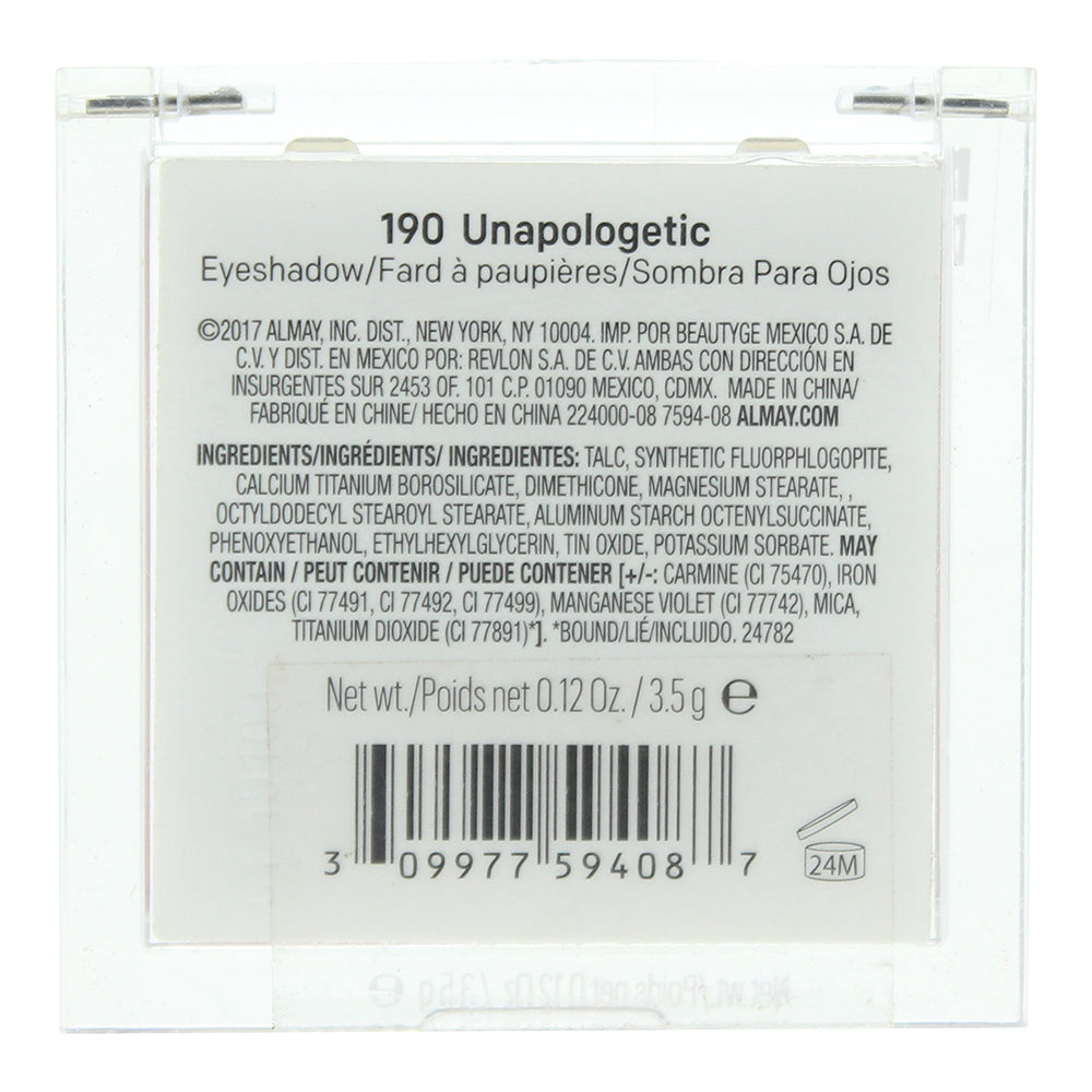 Almay 190 Unapologetic Eye Shadow Quad 3.5g