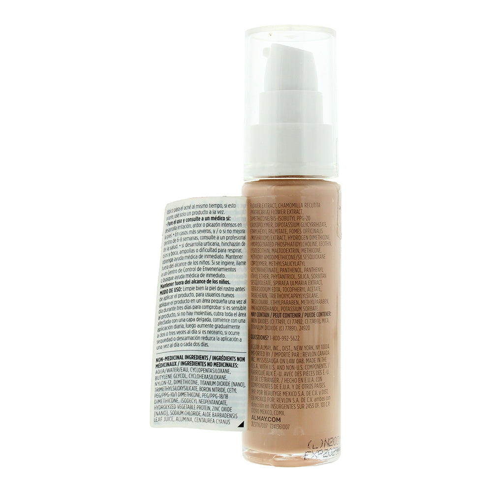 Almay Clear Complexion Makeup 700 Warm Beige Treatment 30ml