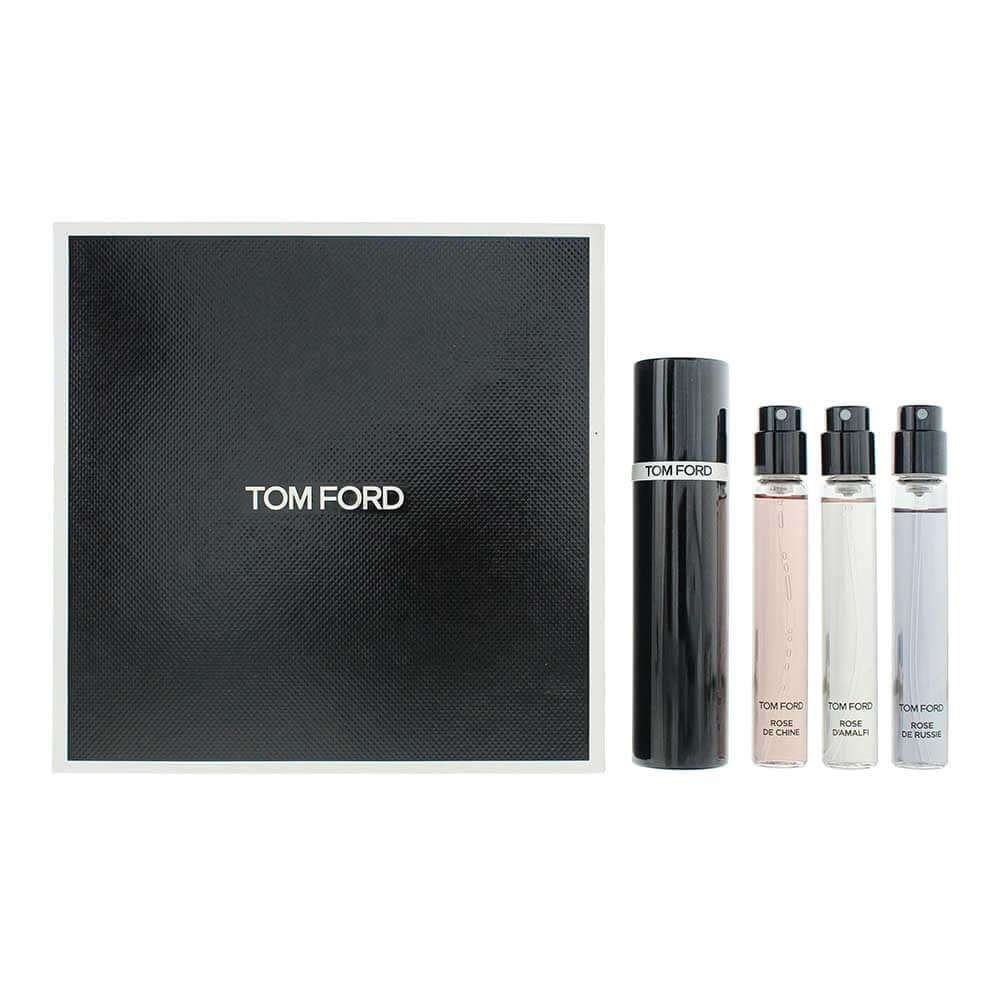 Tom Ford Private Blend Roses 3 Piece Gift Set:  Rose D'Amalfi Eau de Parfum 10ml