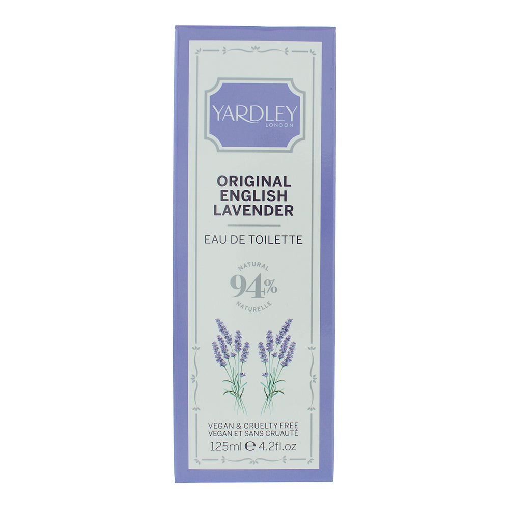 Yardley Original English Lavender Eau de Toilette 125ml - Box