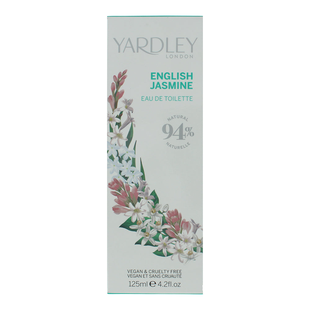 Yardley English Jasmine Eau de Toilette 125ml - Box