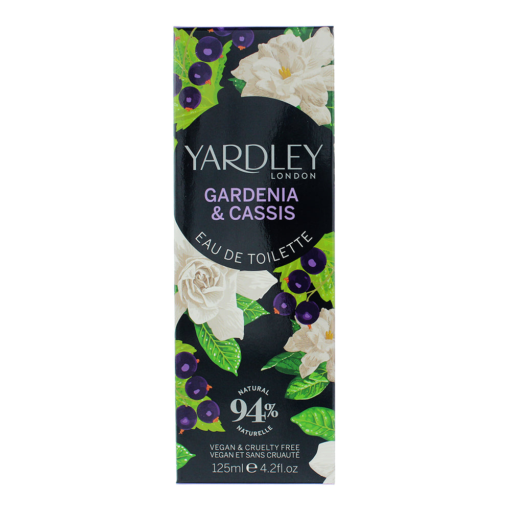 Yardley Gardenia & Cassis Eau de Toilette 125ml - Box