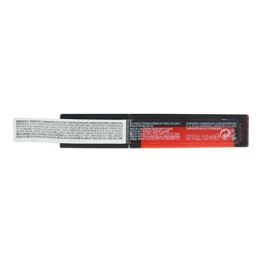 Revlon Colorstay Satin Ink 014 Smokin Hot Liquid Lipstick 5ml
