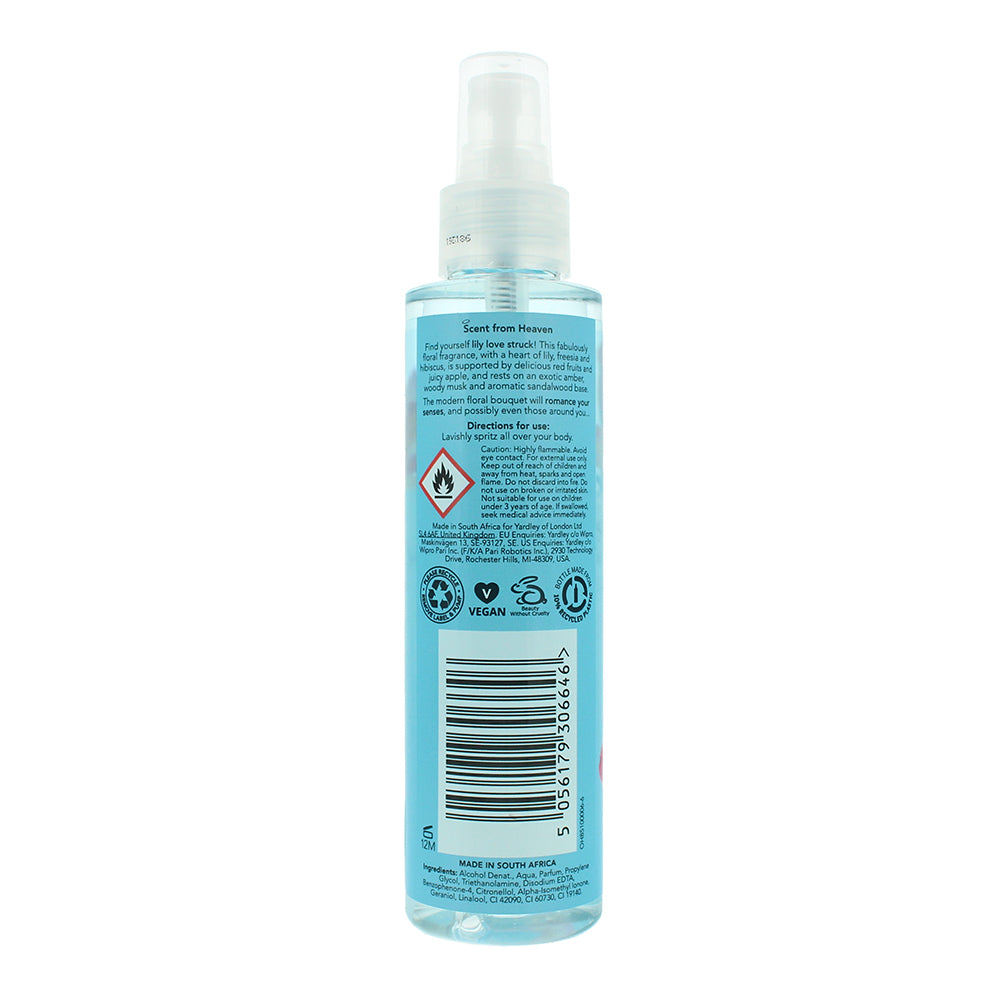 Oh So Heavenly Scentsations Lily Lovely Fragrance Mist 150ml