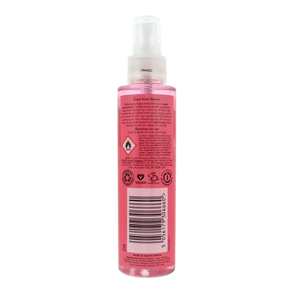 Oh So Heavenly Scentsations Strawberry Kisses Fragrance Mist 150ml