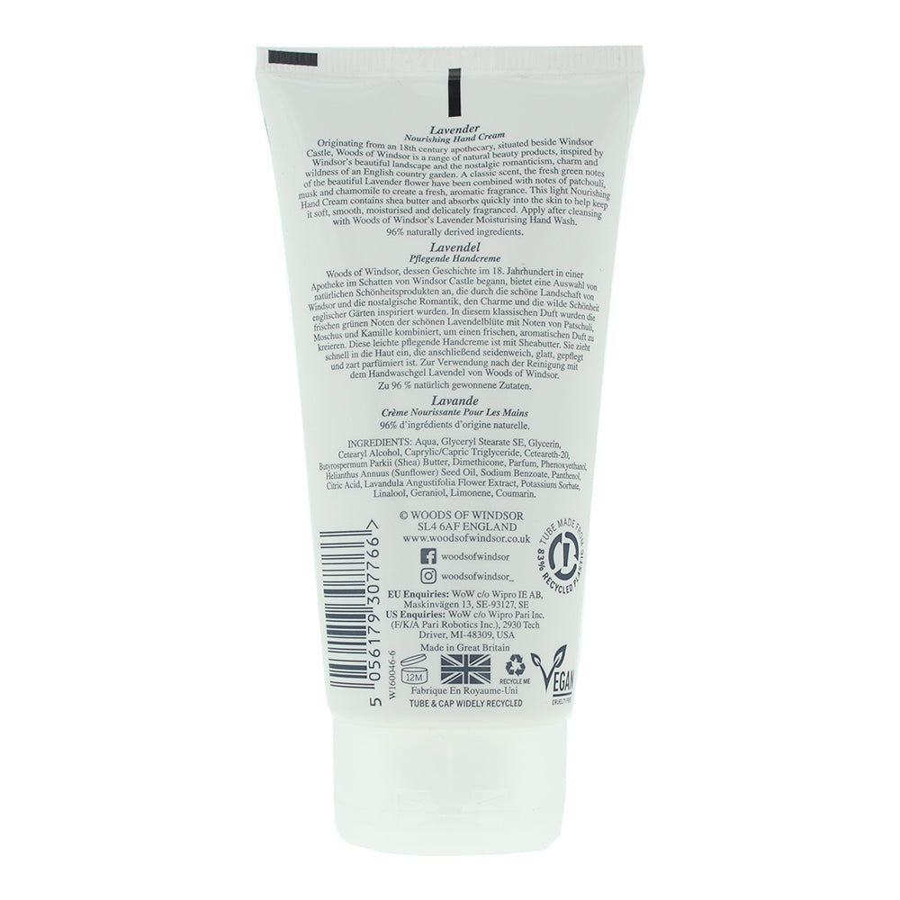 Woods Of Windsor Lavender Hand Cream 75ml