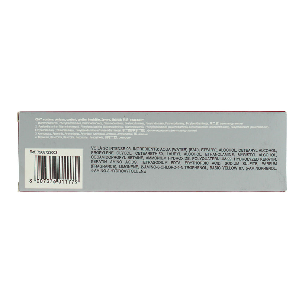 Intercosmo Voilà 3C Intense 03 Yellow Corrector Hair Colour 60ml