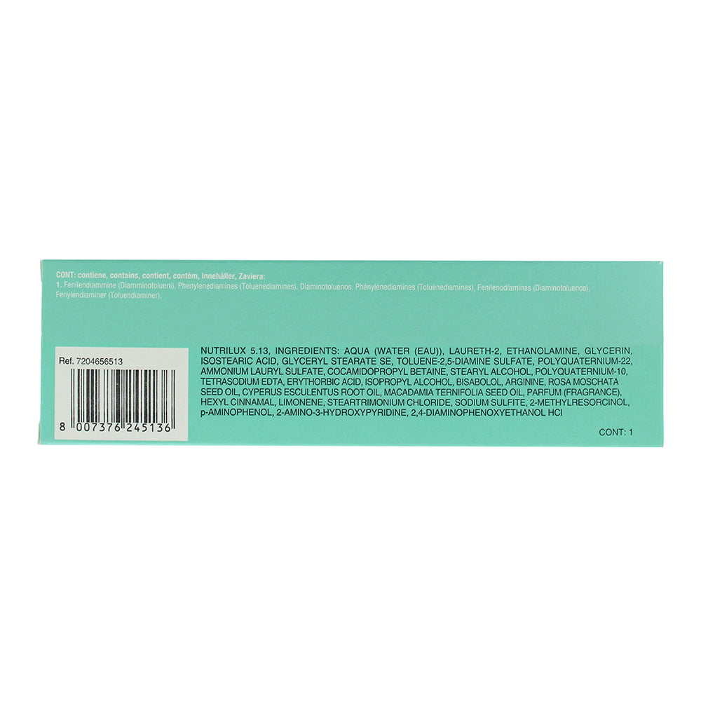 Intercosmo Nutrilux Macadamia Oil 5.13 Light Brown Golden Ash Hair Colour 60ml