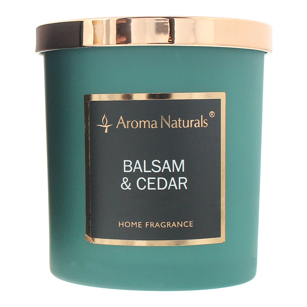 Aroma Naturals Balsam & Cedar Candle 215g - Product