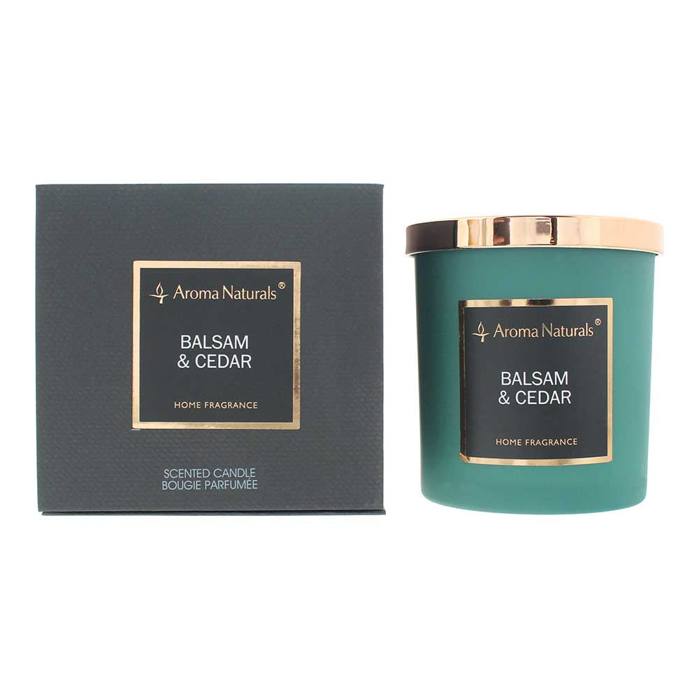 Aroma Naturals Balsam & Cedar Candle 215g
