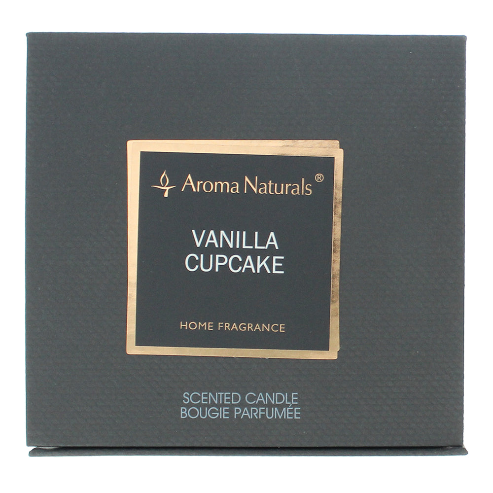 Aroma Naturals Vanilla Cupcake Candle 215g - Box