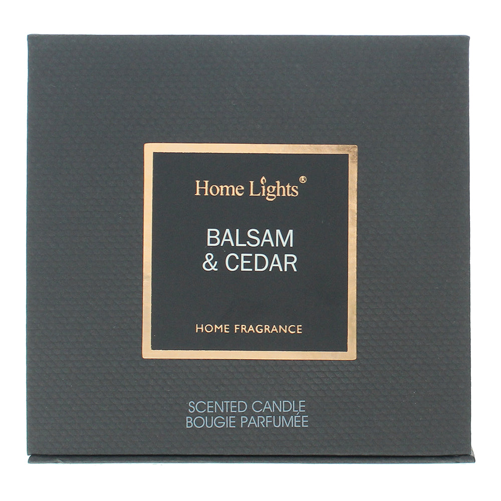 Home Lights Balsam & Cedar Candle 215g - Box