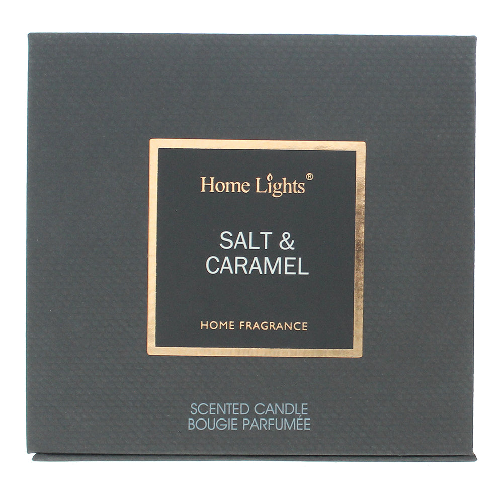 Home Lights Salt & Caramel Candle 215g - Box