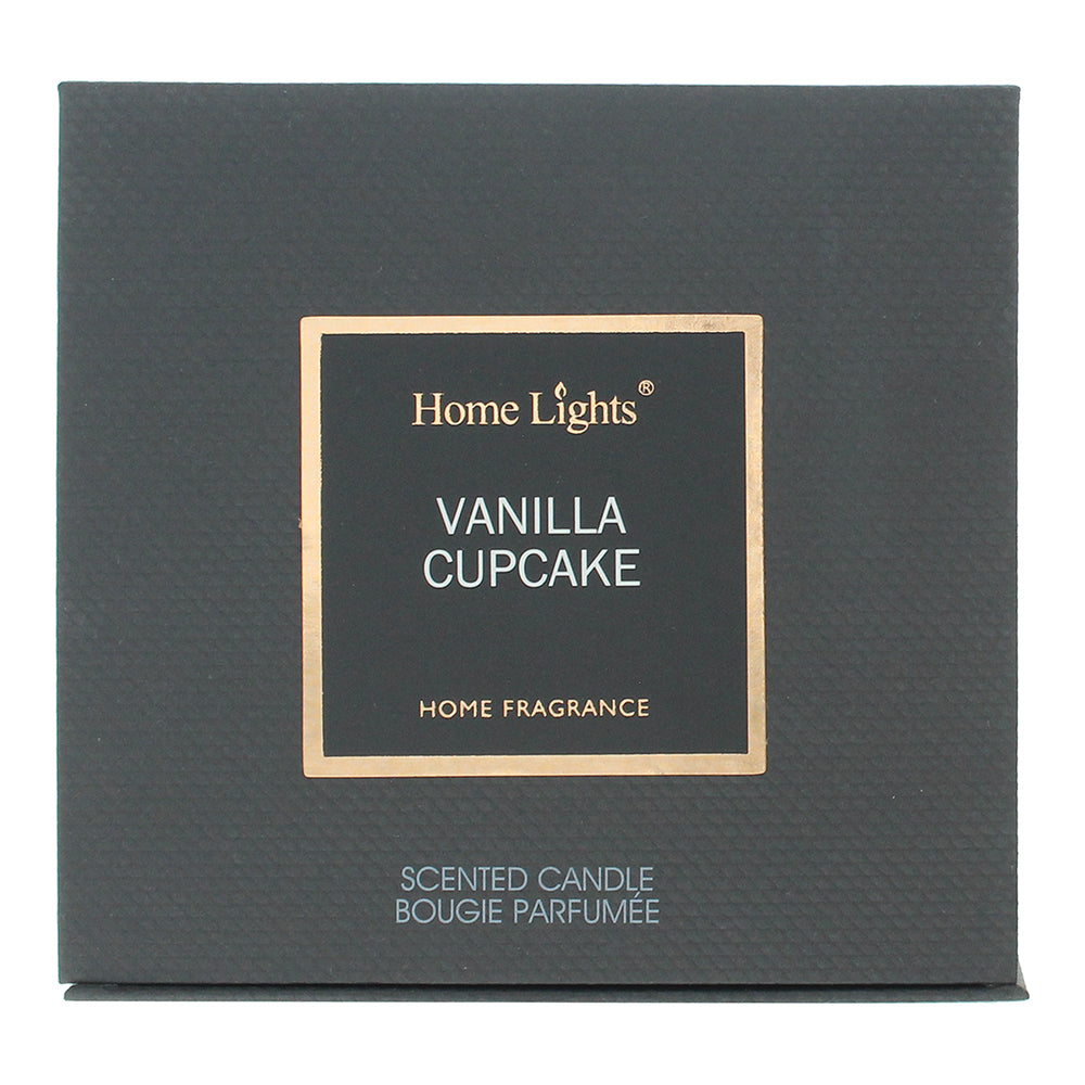 Home Lights Vanilla Cupcake Candle 215g - Box