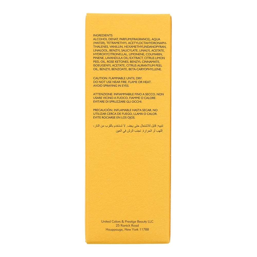 United Colors & Prestige Beauty Tribu Iconic Eau de Parfum 100ml - Ingredients