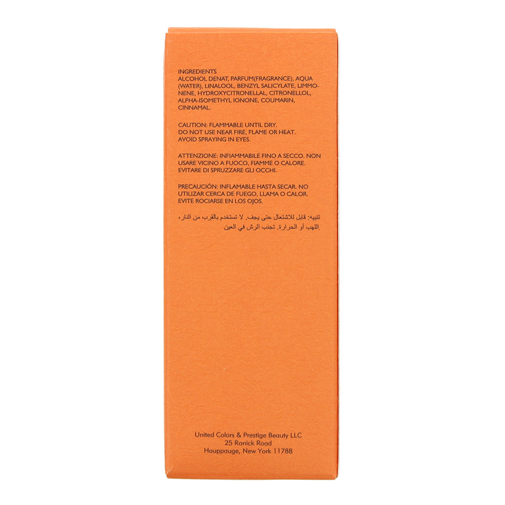 United Colors & Prestige Beauty Tribu Italiano Eau de Parfum 100ml - Ingredients