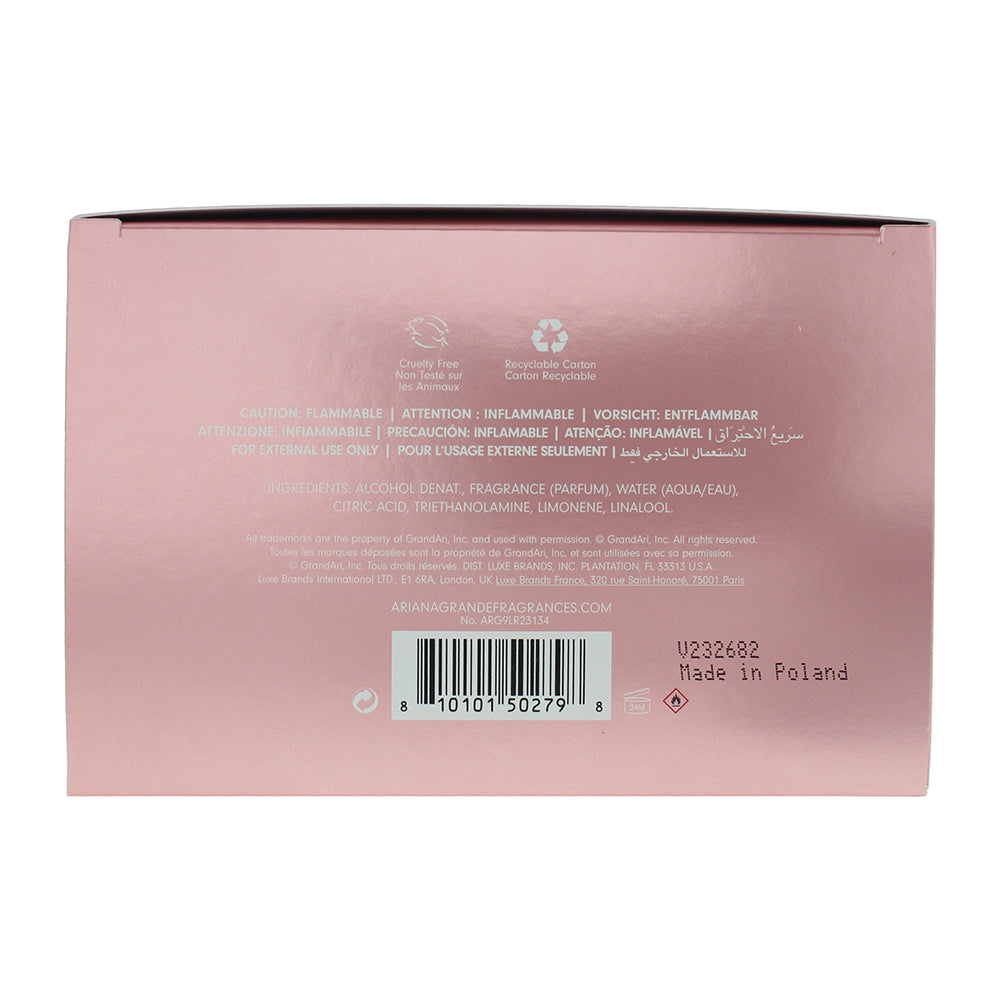 Ariana Grande Cloud Pink Eau de Parfum 100ml - Ingredients