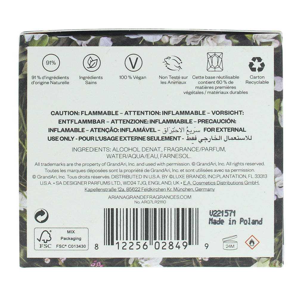 Ariana Grande God Is A Woman Eau de Parfum 30ml - Ingredients