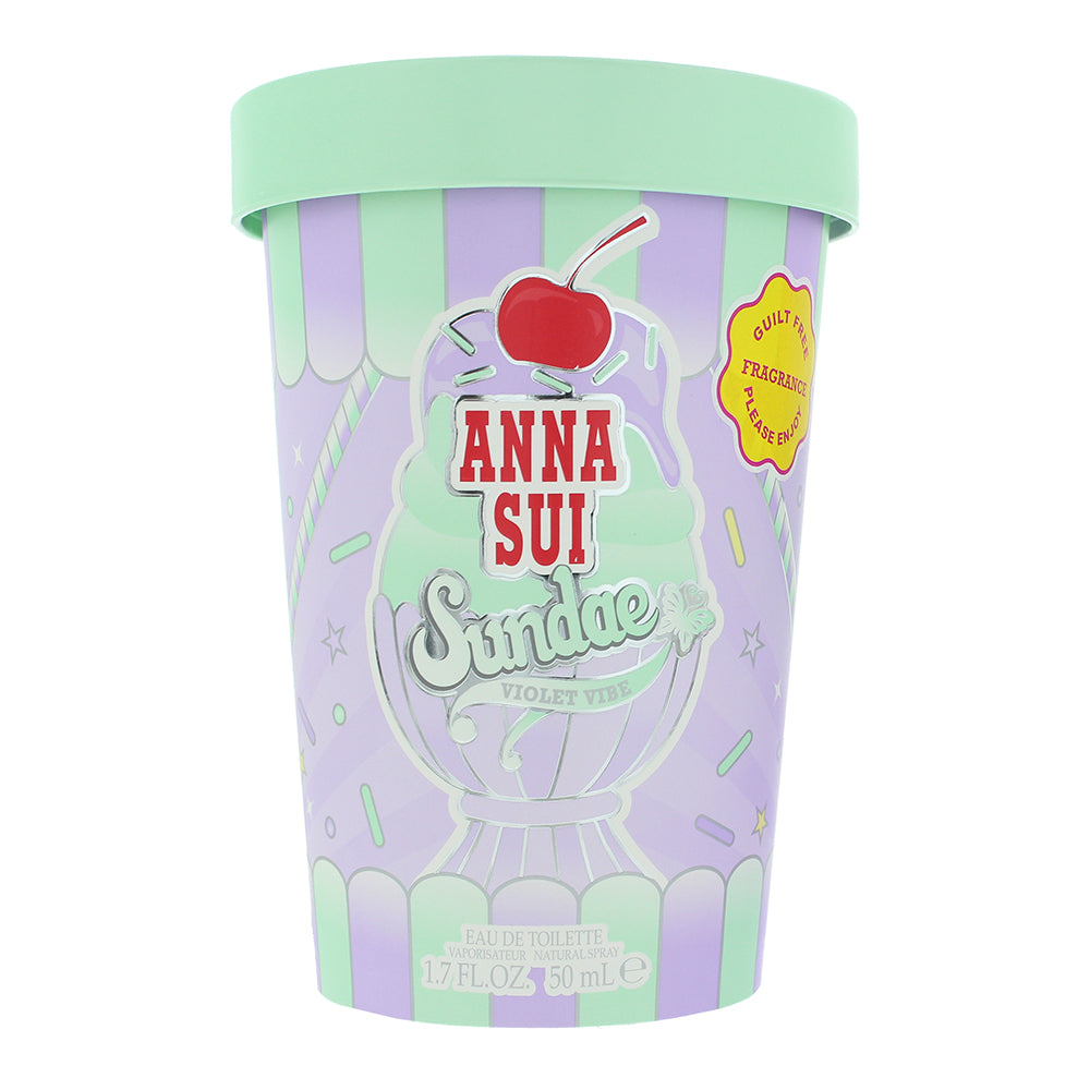 Anna Sui Sundae Violet Vibe Eau de Toilette 50ml - Box