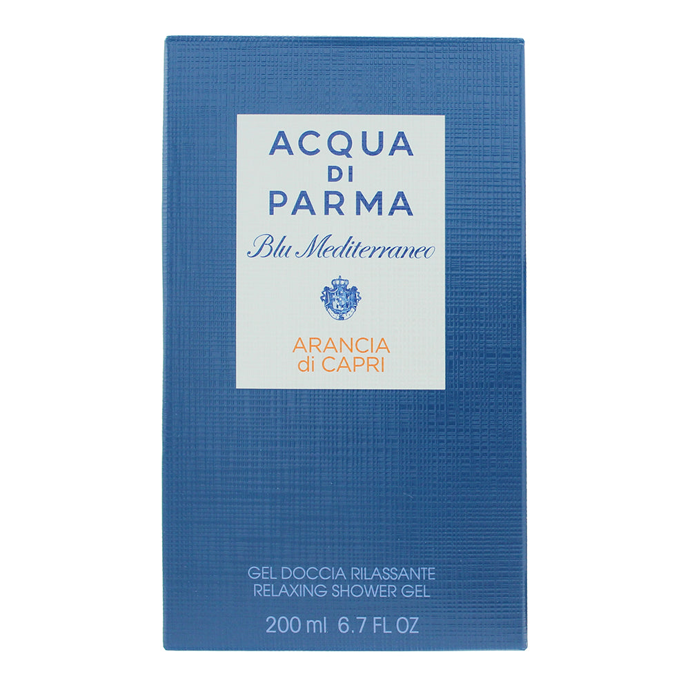 Acqua Di Parma Blu Mediterraneo Arancia Di Capri Shower Gel 200ml - Box
