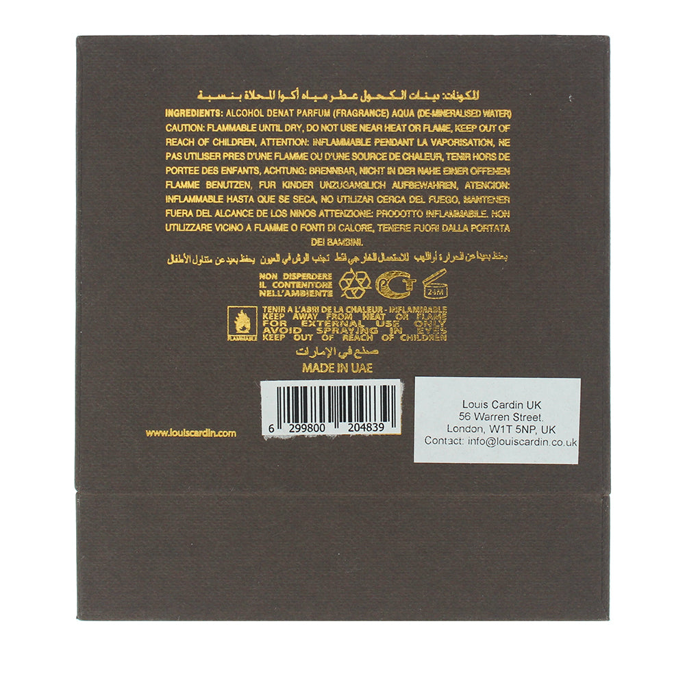 Louis Cardin Bloom Eau de Parfum 100ml - Ingredients