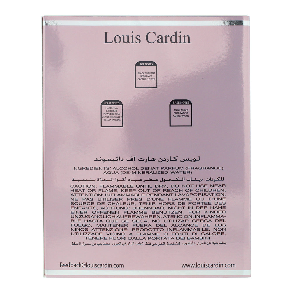 Louis Cardin Heart Of Diamond Eau de Parfum 100ml