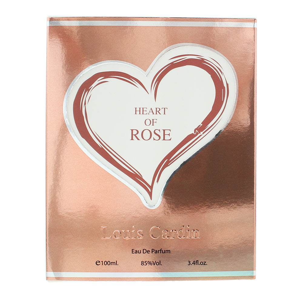 Louis Cardin Heart Of Rose Eau de Parfum 100ml - Box