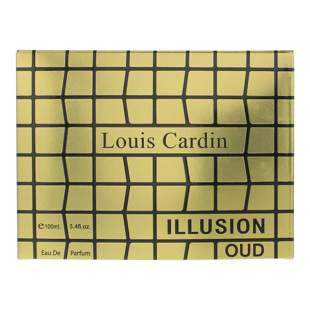 Louis Cardin Illusion Oud Eau de Parfum 100ml - Box