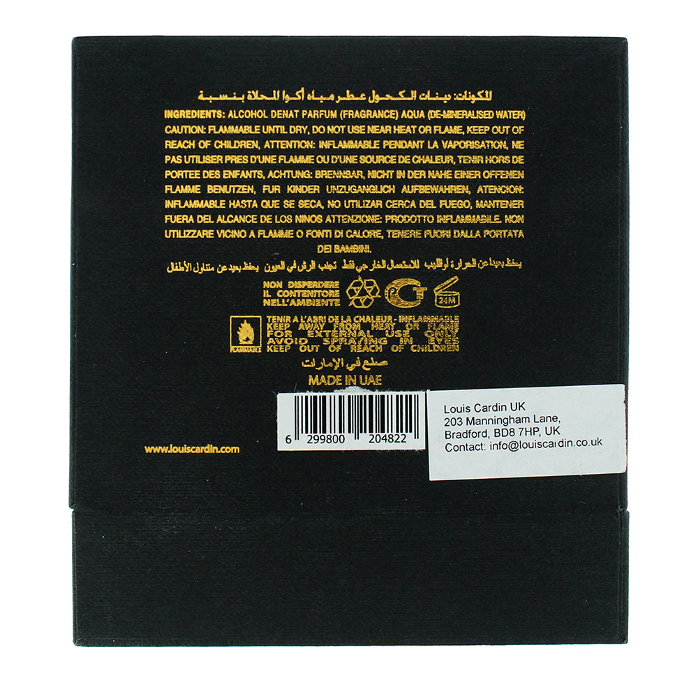 Louis Cardin Jewel Eau de Parfum 100ml - Ingredients