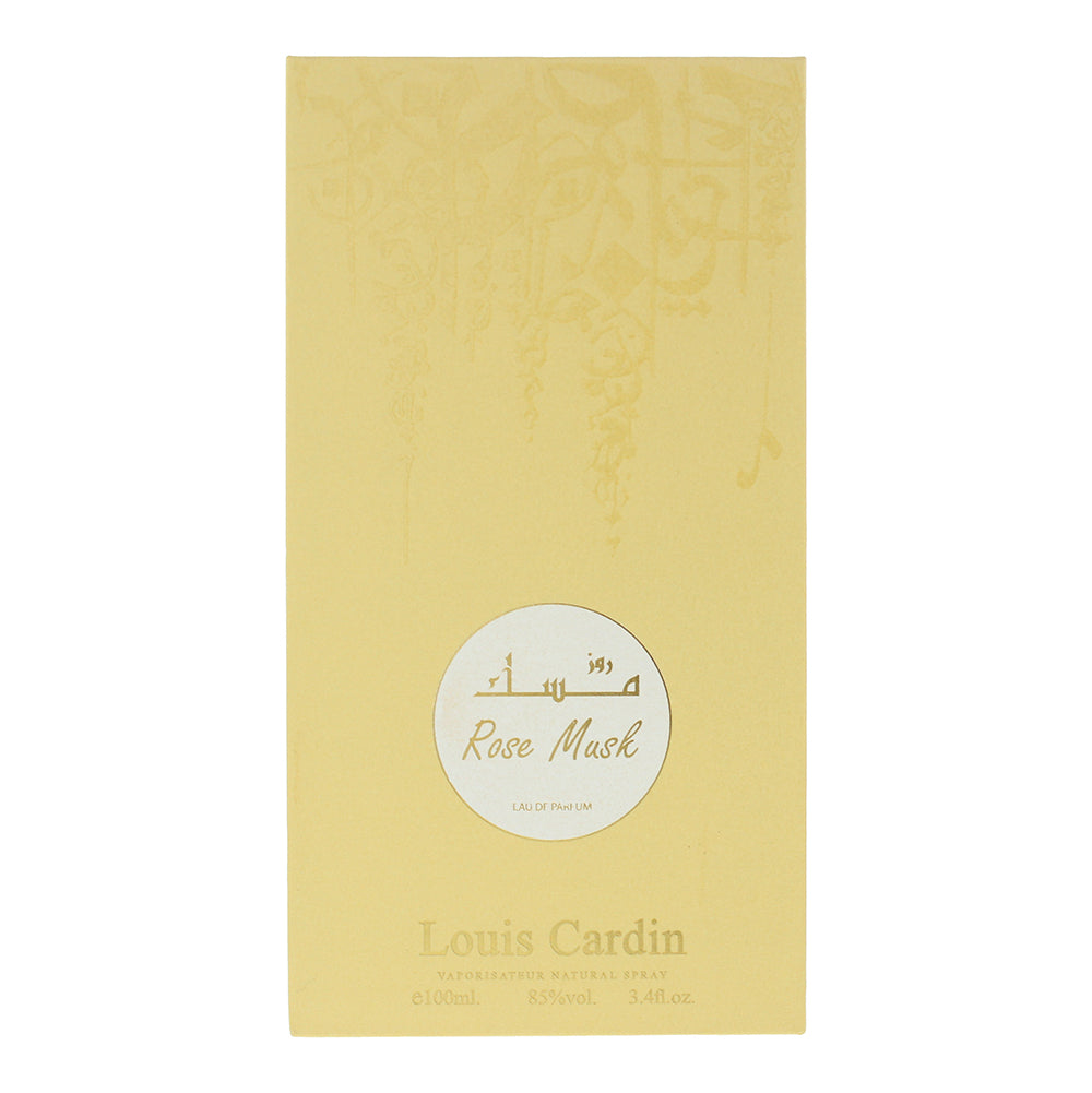 Louis Cardin Rose Musk Eau de Parfum 100ml - Box