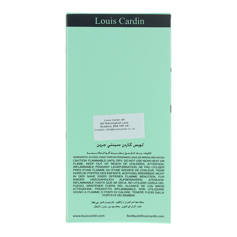Louis Cardin Scenty Green Eau de Parfum 100ml