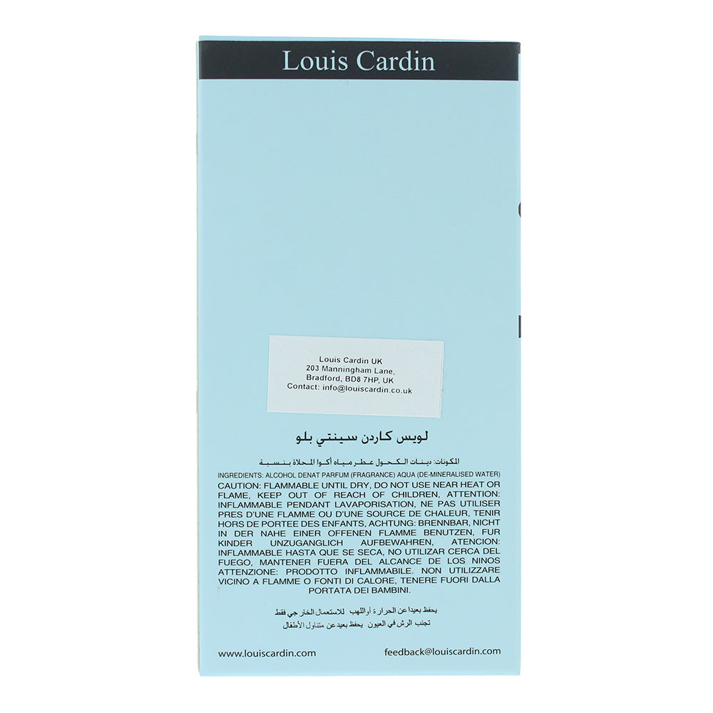 Louis Cardin Scenty Blue Eau de Parfum 100ml