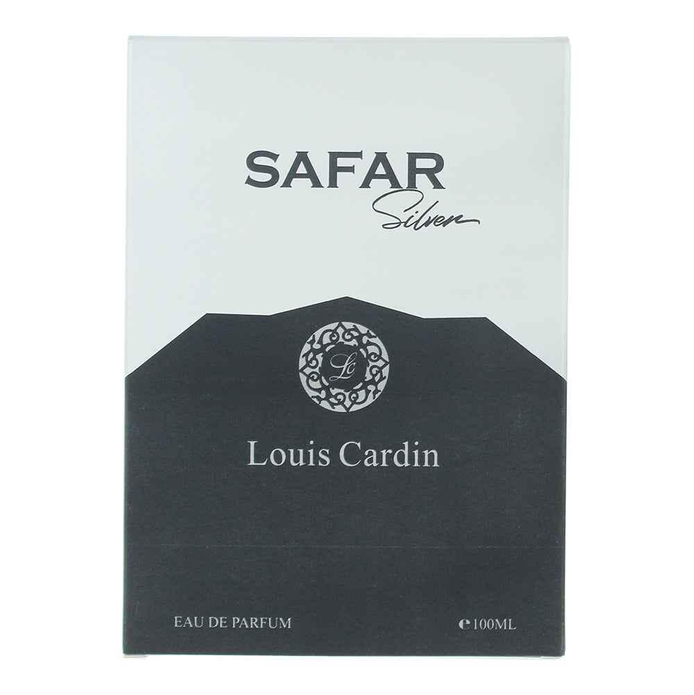Louis Cardin Safar Silver Eau de Parfum 100ml - Box