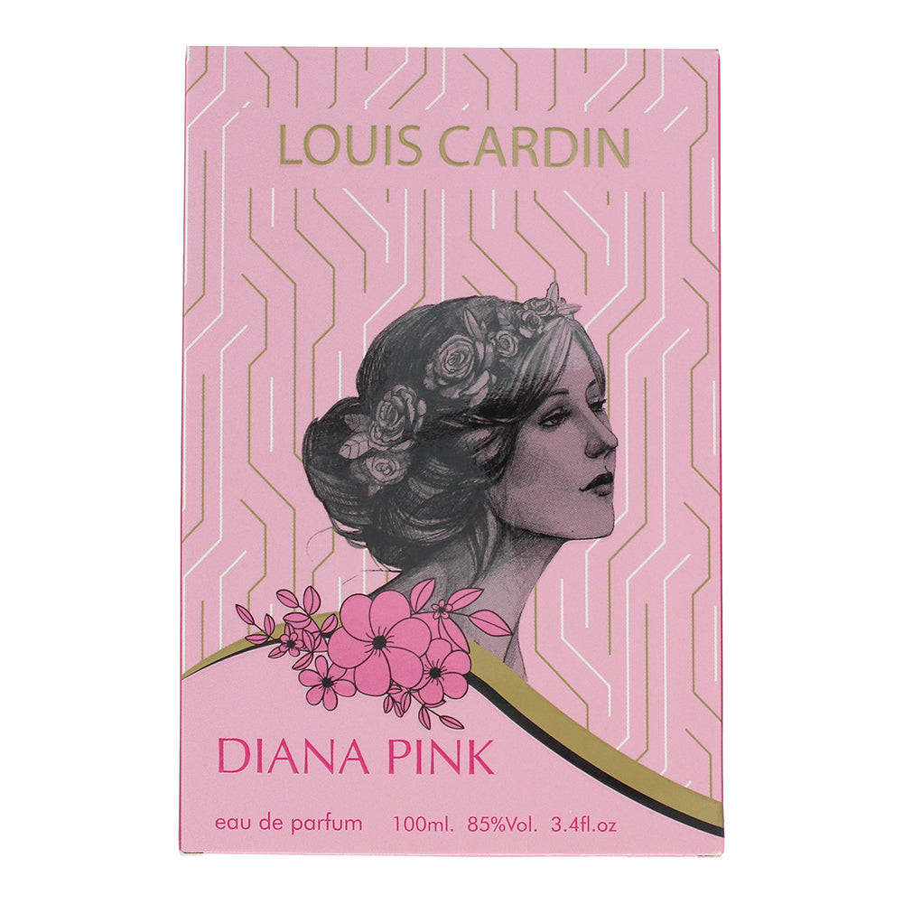Louis Cardin Diana Pink Eau de Parfum 100ml - Box
