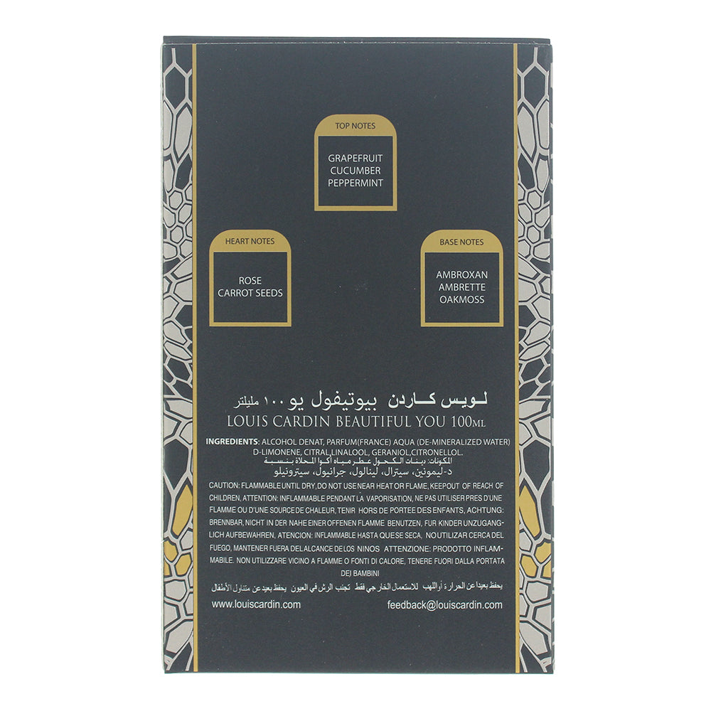 Louis Cardin Beautiful You Eau de Parfum 100ml