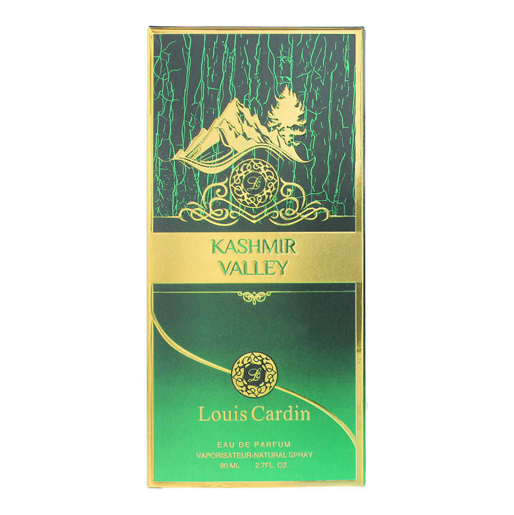 Louis Cardin Kashmir Valley Eau de Parfum 80ml - Box