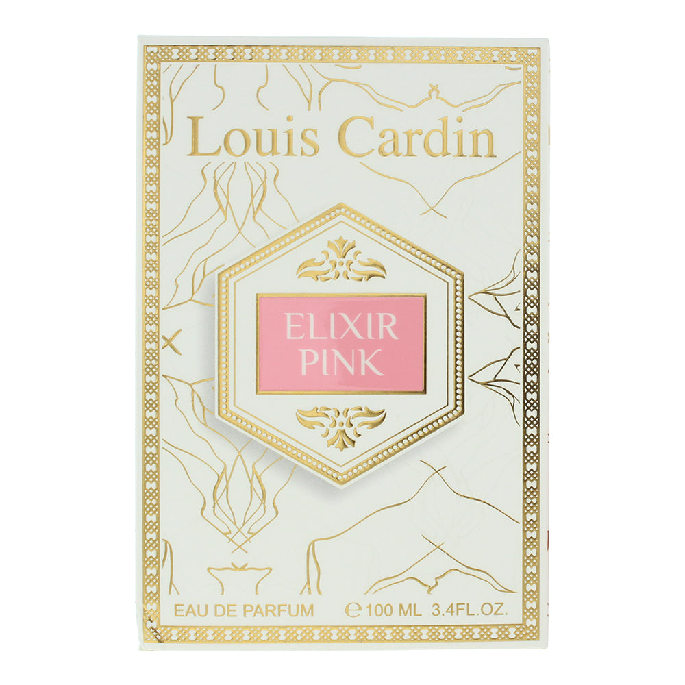 Louis Cardin Elixir Pink Eau de Parfum 100ml - Box