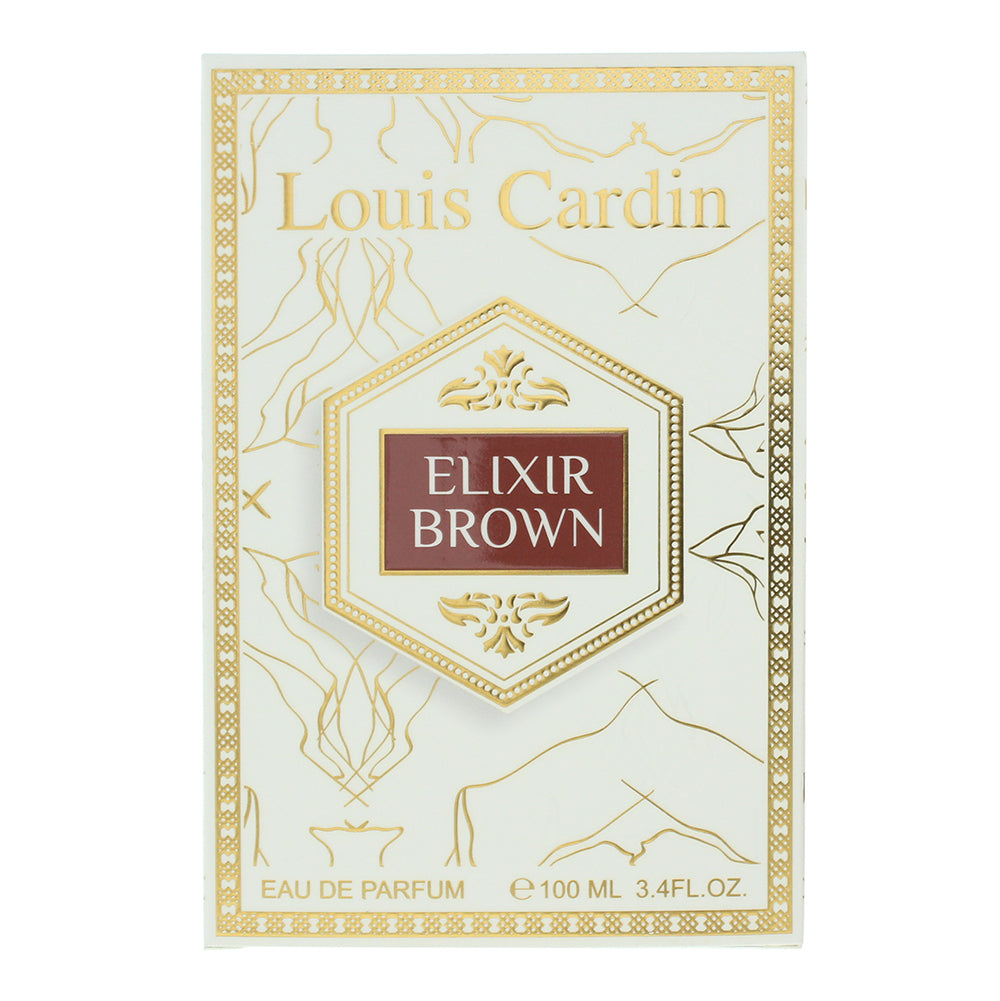 Louis Cardin Elixir Brown Eau de Parfum 100ml - Box