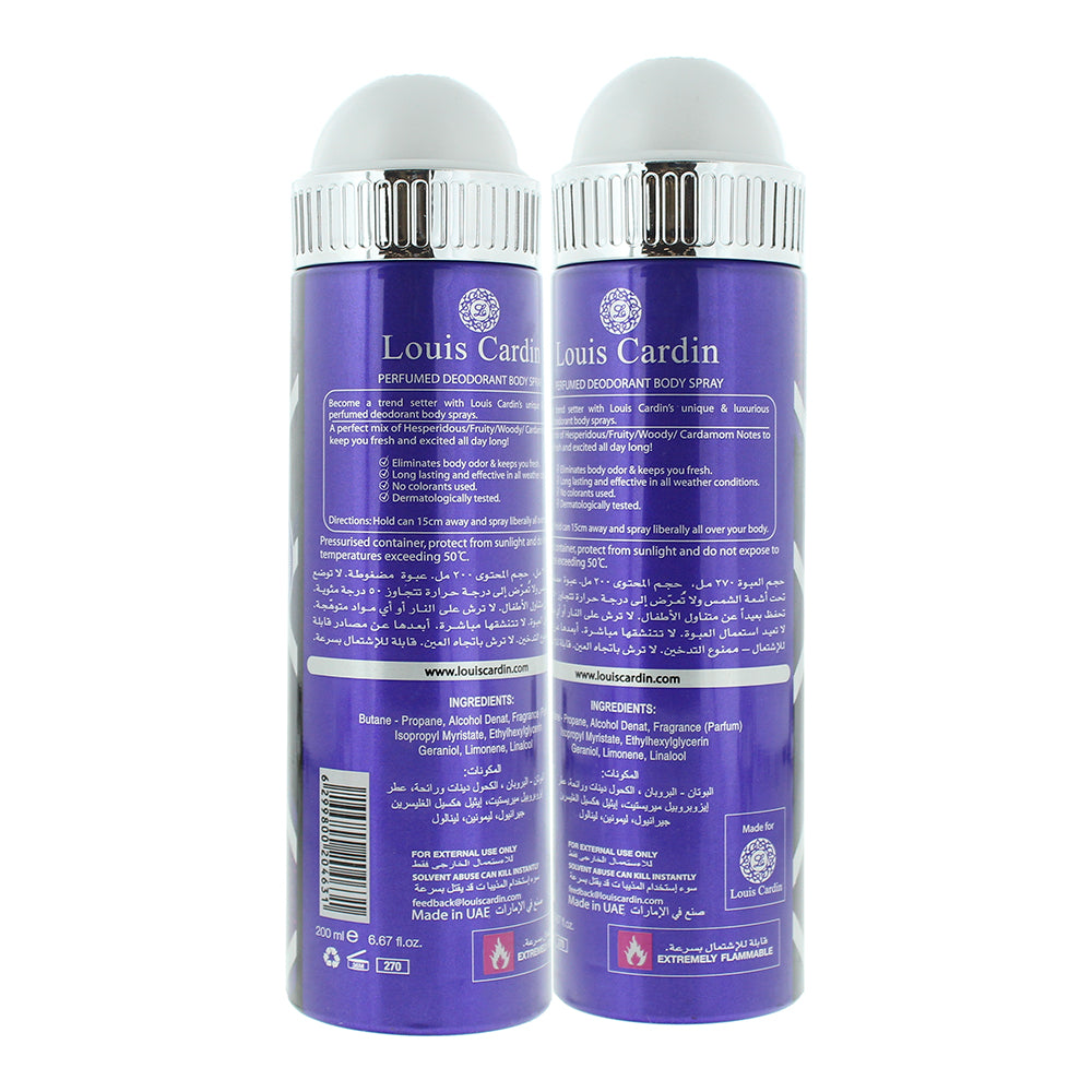 Louis Cardin La Viola Paradise Femme Deodorant Spray 200ml