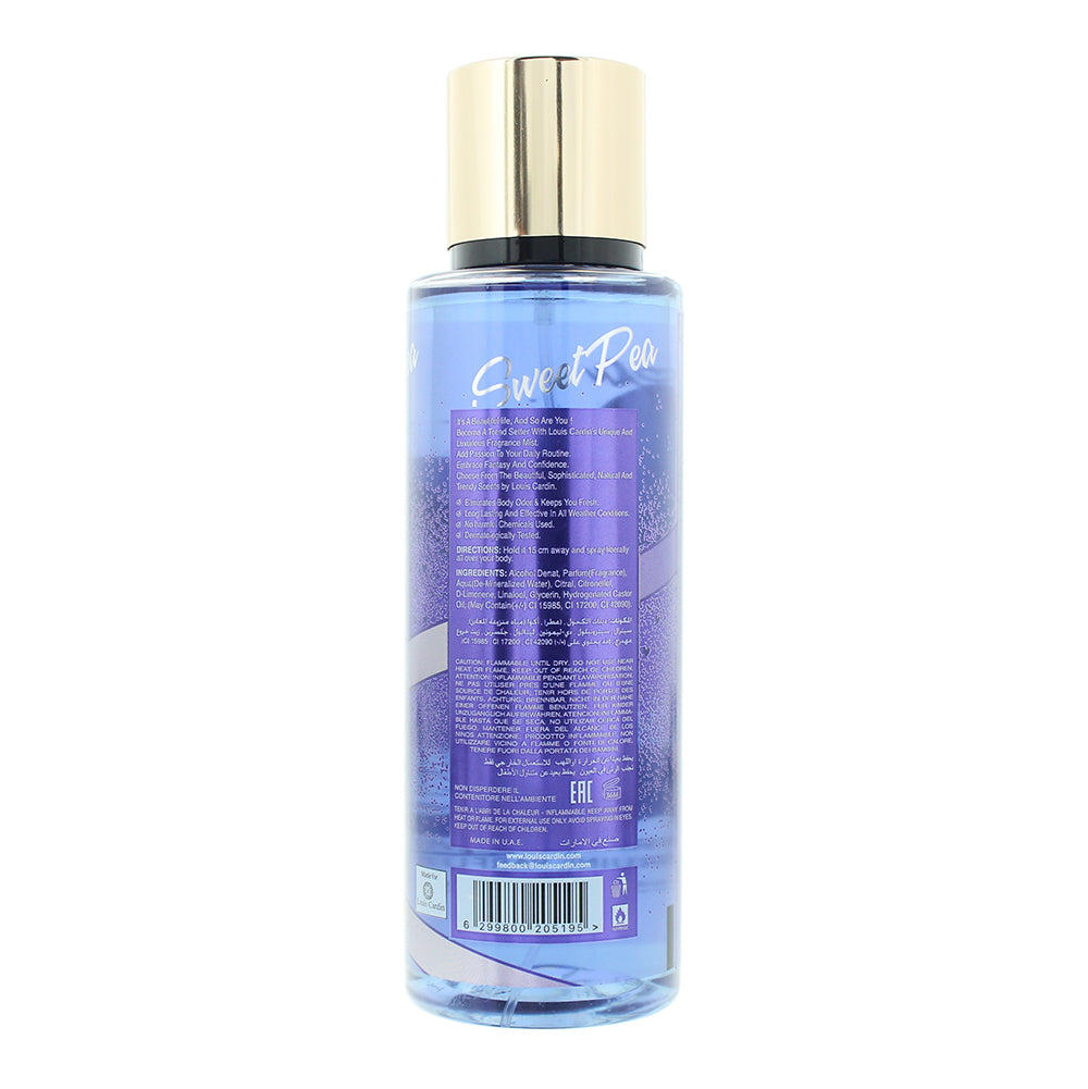 Louis Cardin Sweet Pea Body Mist 250ml